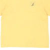 Vintage yellow Nautica T-Shirt - mens x-large