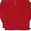 Vintage red Henley Chaps Ralph Lauren Long Sleeve T-Shirt - mens x-large