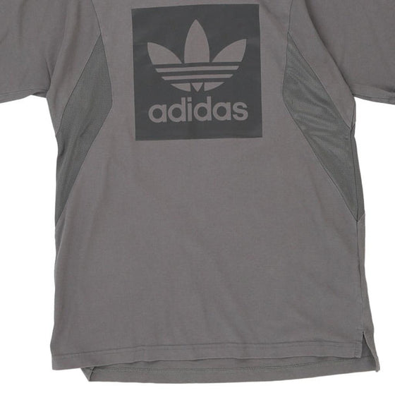 Vintage grey Adidas T-Shirt - mens medium