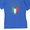 Vintage blue Italia Puma T-Shirt - mens medium