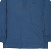 Vintage blue Henley Levis Long Sleeve T-Shirt - mens x-large