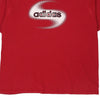 Vintage red Adidas T-Shirt - mens xx-large