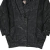 Vintage black Sharp Fashions Leather Jacket - womens small