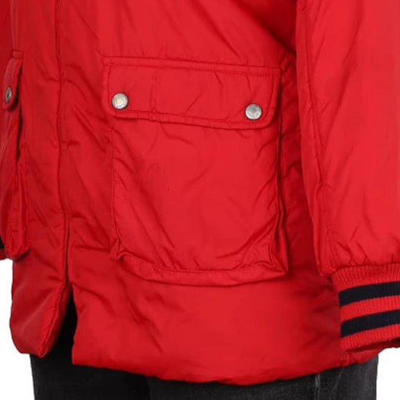 Vintage red Age 11-12 Byblos Puffer - boys large