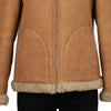 Vintage beige Benetton Sheepskin Jacket - womens large