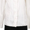 Vintage white Hugo Boss Shirt - womens medium