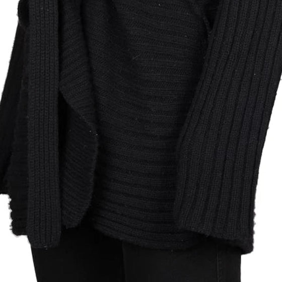 Vintage black Class Roberto Cavalli Cardigan - womens large