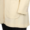 Vintage cream Couture Moschino Blazer - womens large