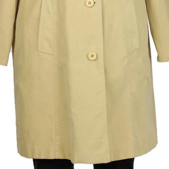 Vintage beige Claude Havrey Trench Coat - womens large