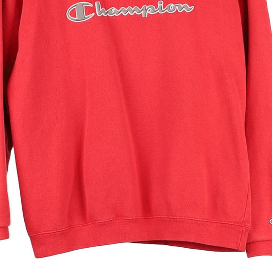 Vintage red Age 13-14 Champion Sweatshirt - boys large