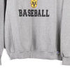 Vintage grey Manchester University Russell Athletic Sweatshirt - mens large