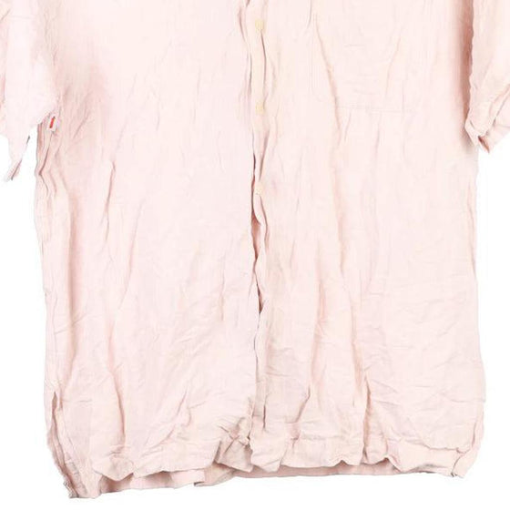 Vintage pink Ralph Lauren Short Sleeve Shirt - womens medium