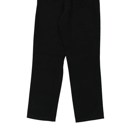 Valentino Trousers - 28W UK 10 Black Cotton