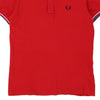 Vintage red Fred Perry Polo Shirt - mens small