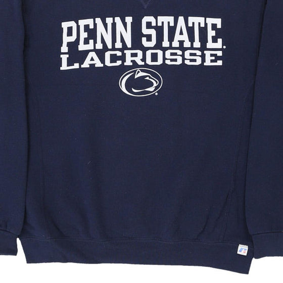 Vintage navy Penn State Lacrosse Russell Athletic Sweatshirt - mens medium