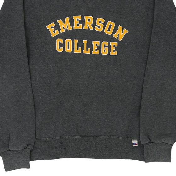 Vintage grey Emerson College Russell Athletic Sweatshirt - mens small