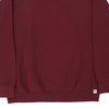 Vintage burgundy Russell Athletic Sweatshirt - mens x-large