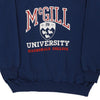 Vintage navy 1980s McGill University Penmans Sweatshirt - womens x-large