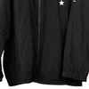 Vintage black Starter Jacket - mens xxx-large