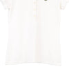 Vintage white Lacoste Polo Shirt - womens small