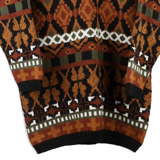 Vintage brown Spasso Jumper - mens large