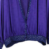 Vintage purple Mh Cardigan - womens large