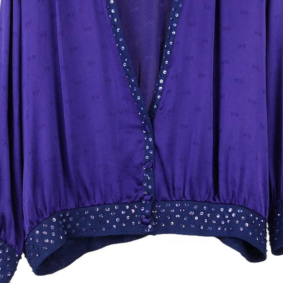 Vintage purple Mh Cardigan - womens large