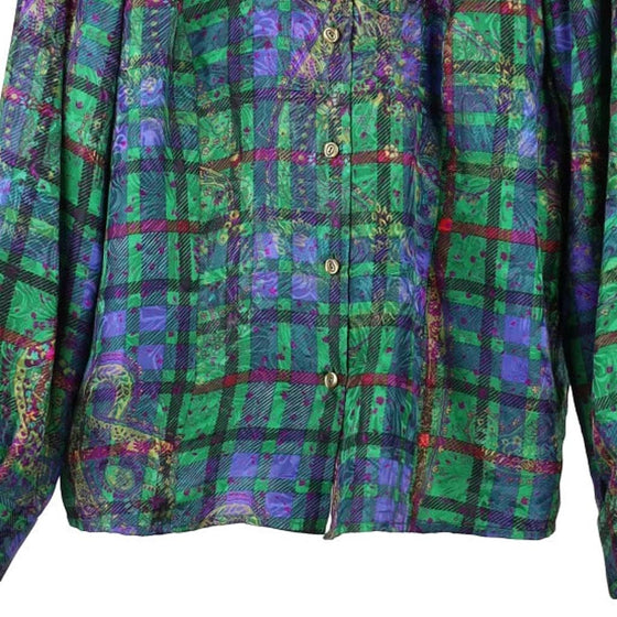 Vintage green Unbranded Blouse - womens large