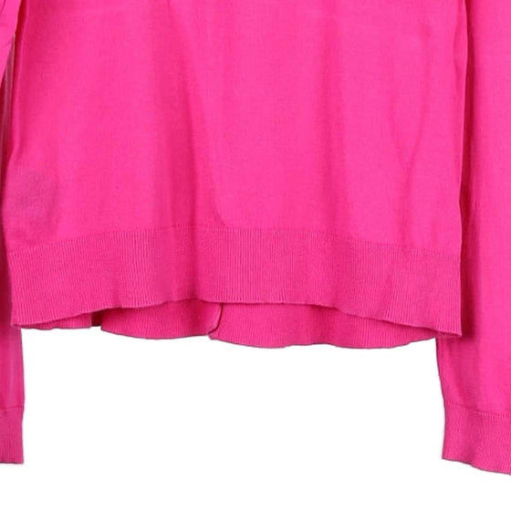 Vintage pink Ralph Lauren Cardigan - womens large