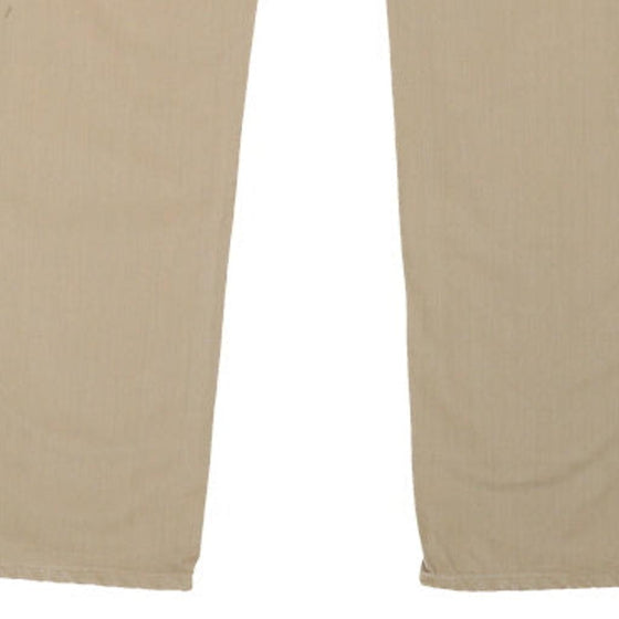 Vintage beige Lee Trousers - mens 32" waist