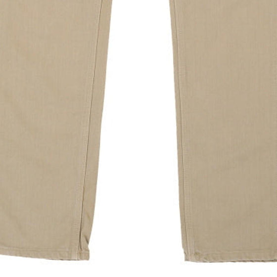 Vintage beige Lee Trousers - mens 32" waist