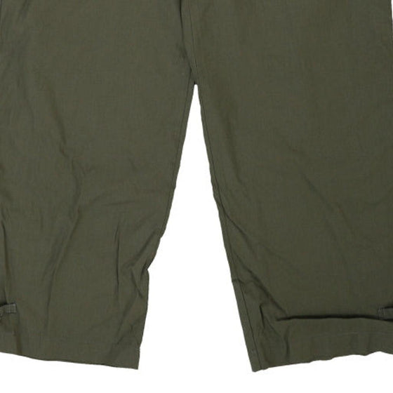 Vintage khaki Essenza Cargo Trousers - mens 40" waist