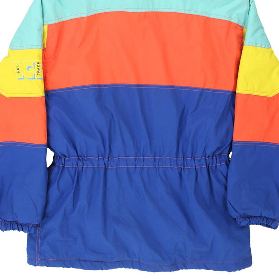 Vintage block colour Cacao Ski Jacket - womens x-large