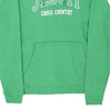 Vintage green Jesuit Cross Country Nike Hoodie - mens large