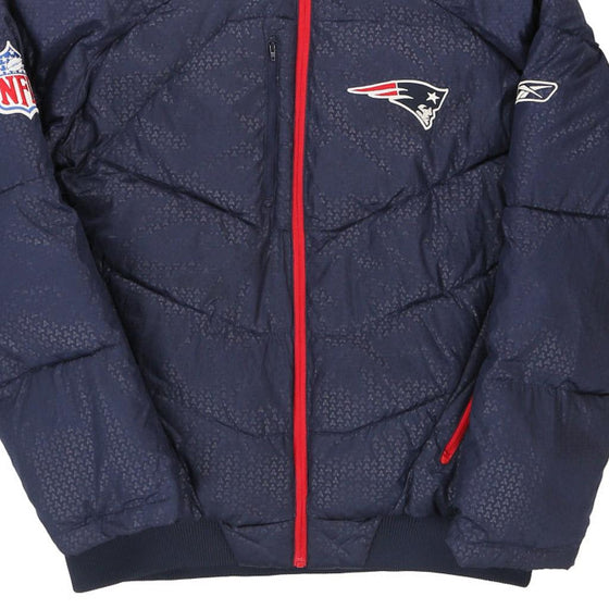 Vintage navy New England Patriots Reebok Jacket - mens small