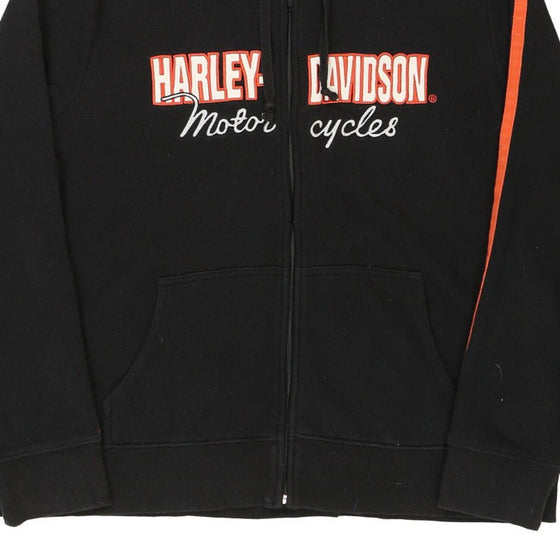 Vintage black Harley Davidson Hoodie - mens large