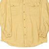 Vintage yellow Van Zon Shirt - mens medium