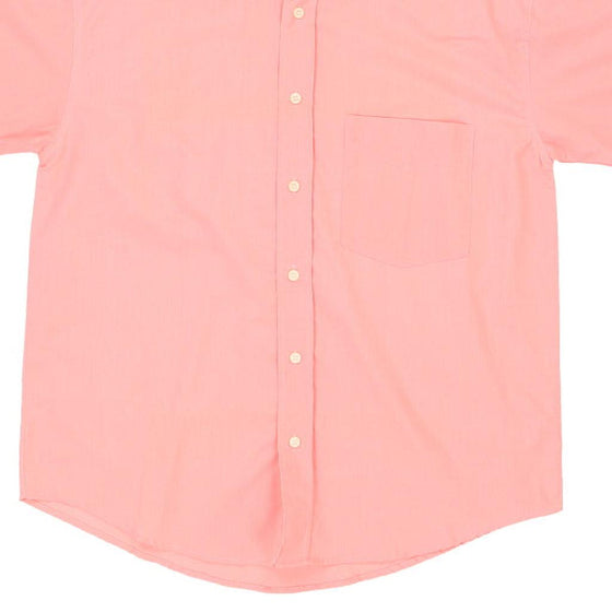 Vintage pink Baker & Co. Short Sleeve Shirt - mens large