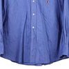 Vintage blue Bootleg Tommy Hilfiger Shirt - mens xx-large