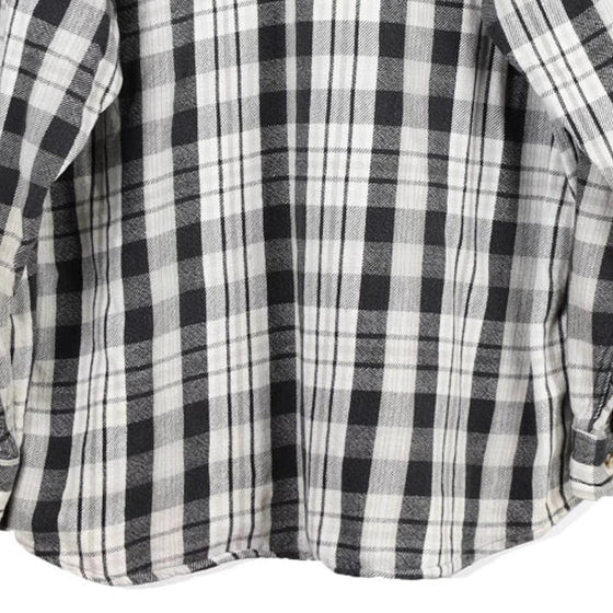 Vintage black & white Dakota Overshirt - mens x-large