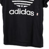 Vintage black Bootleg Adidas T-Shirt - womens medium