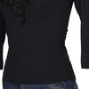 Vintage black Blumarine Long Sleeve Top - womens medium