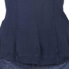 Vintage navy Cheap & Chic Moschino Strap Top - womens large