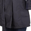 Vintage black Moncler Trench Coat - womens medium