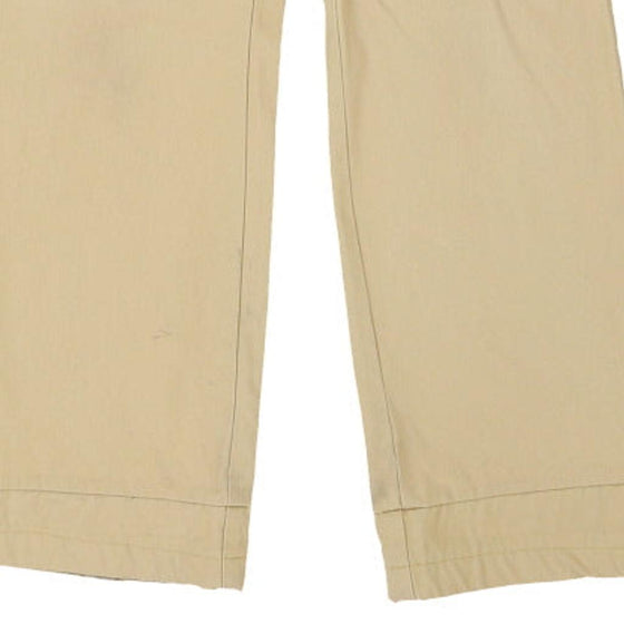 Diesel Trousers - 31W UK 10 Beige Cotton