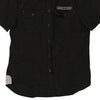 Vintage black Armani Exchange Short Sleeve Shirt - mens medium