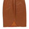 Trussardi Mini Skirt - 28W UK 8 Brown Leather