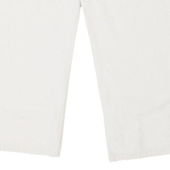 Kenzo Jeans - 33W UK 16 White Cotton