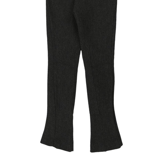 Prada Flared Trousers - 29W UK 10 Black Wool