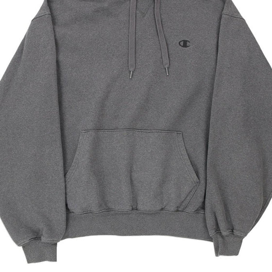 Vintage grey Champion Hoodie - mens large